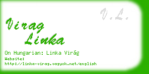 virag linka business card